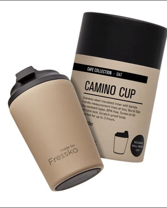 Reusable Cup - Camino - 12oz - Oat - Reusable Cup